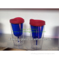 double wall insulated plastic wine cups